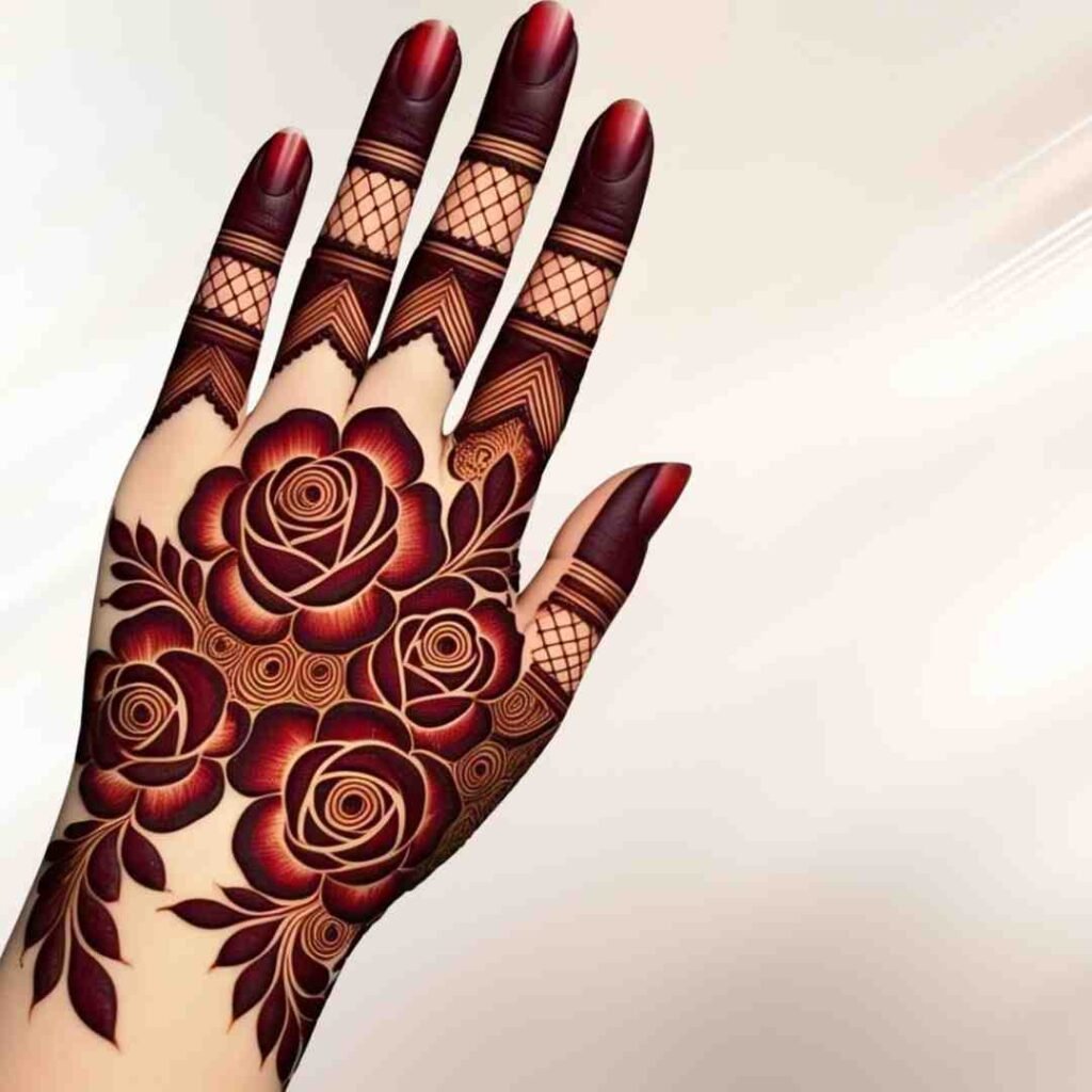 Henna New Mehndi Design Simple and Beautiful