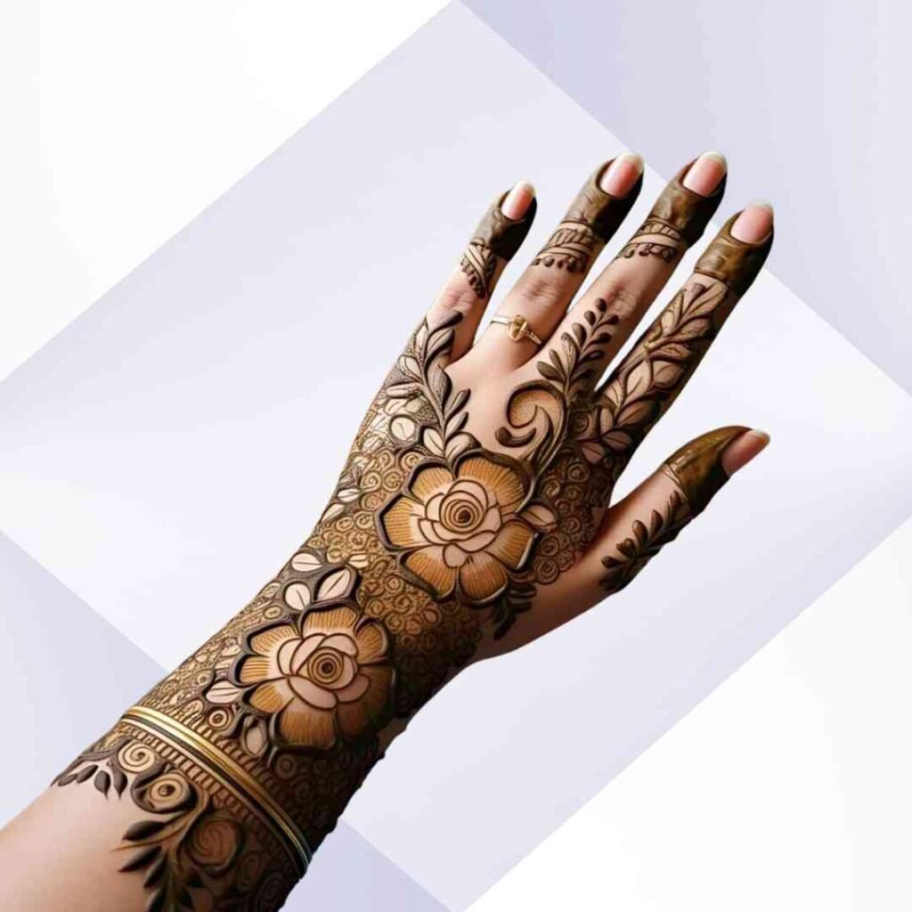 Henna New Mehndi Design Simple and Beautiful