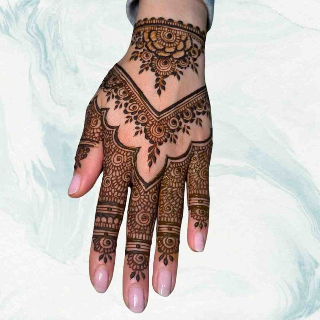 Simple Henna New Mehndi Design
