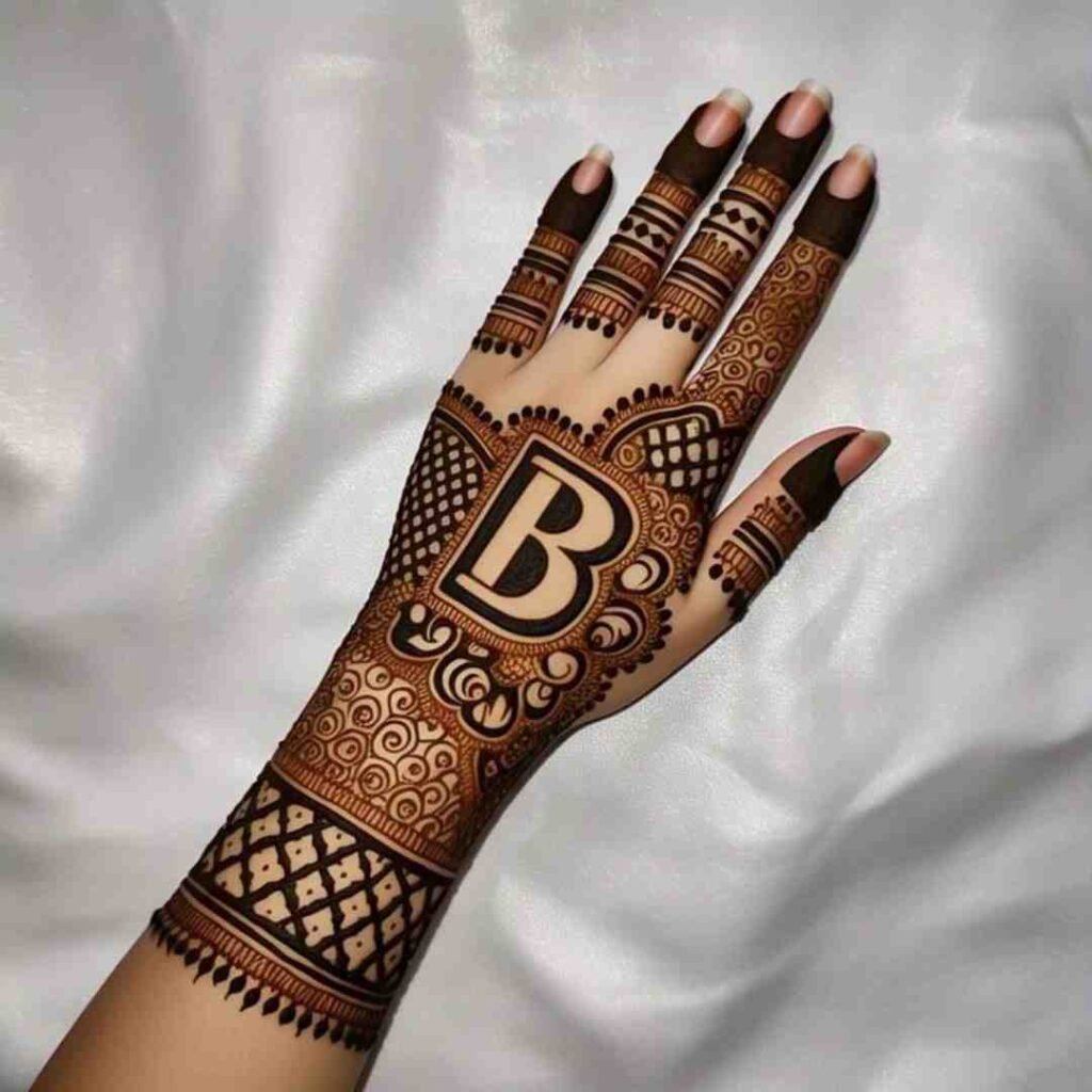 Beautiful Henna Tattoo Mehndi Design Simple