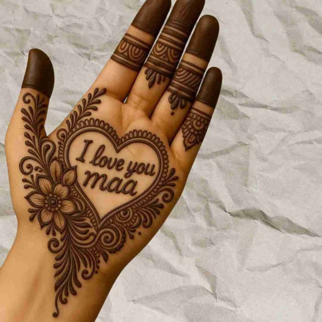 Beautiful Henna Tattoo Mehndi Design Simple