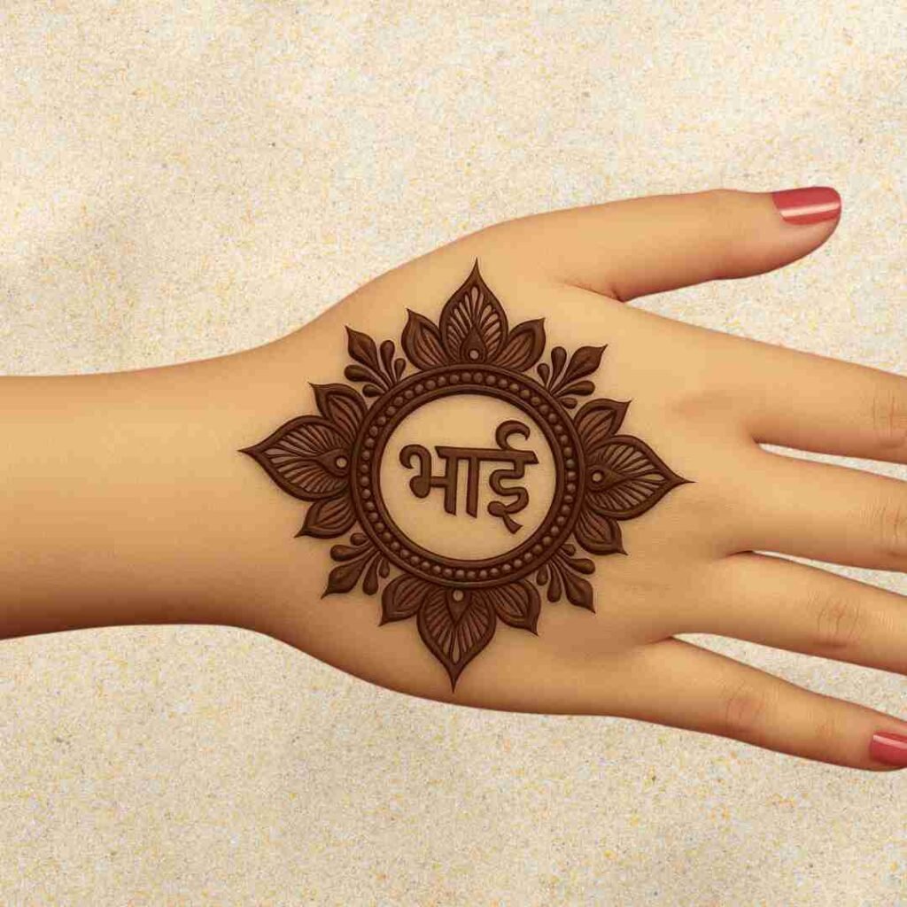 Beautiful Henna Tattoo Mehndi Design Simple