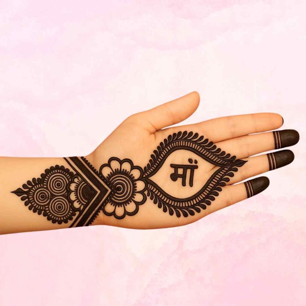 Beautiful Henna Tattoo Mehndi Design Simple