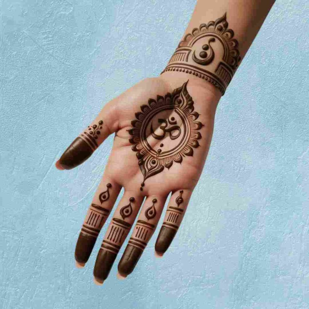 Beautiful Henna Tattoo Mehndi Design Simple