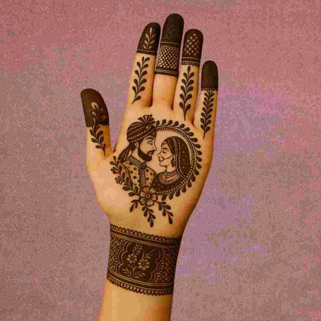 Beautiful Henna Tattoo Mehndi Design Simple