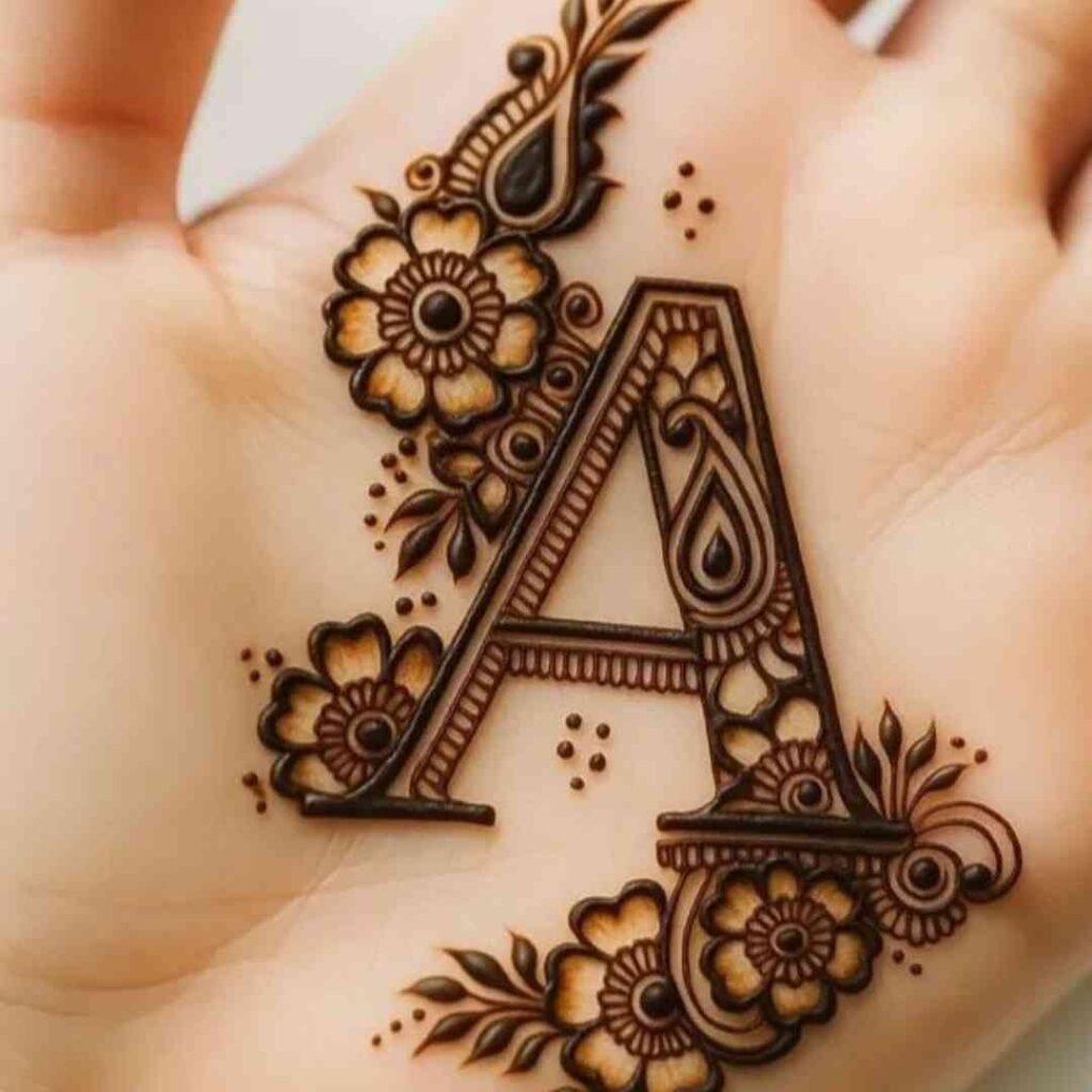 Henna Tattoo Mehndi Design Simple