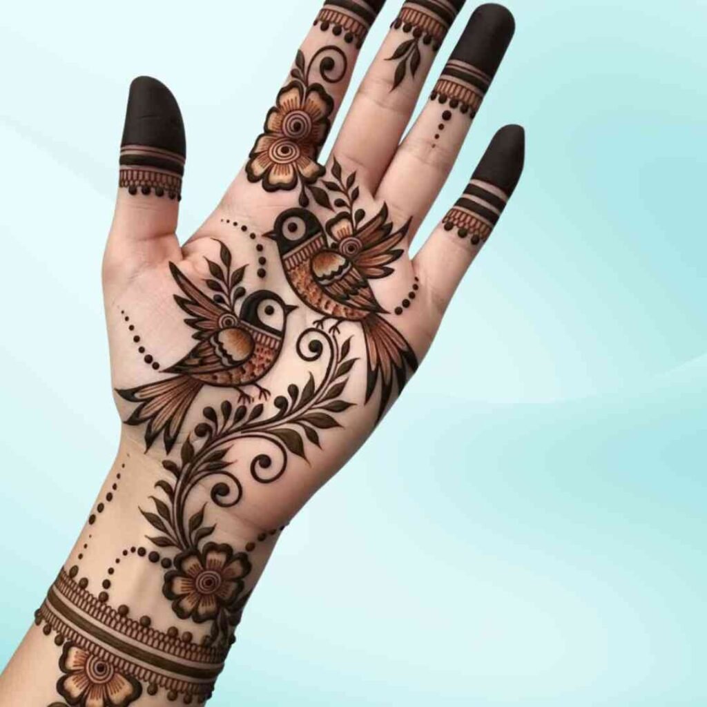 Henna Tattoo Mehndi Design Simple full Hand