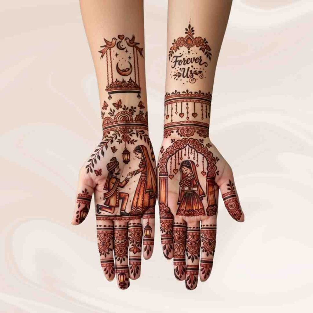 Henna Tattoo Mehndi Design Simple full Hand