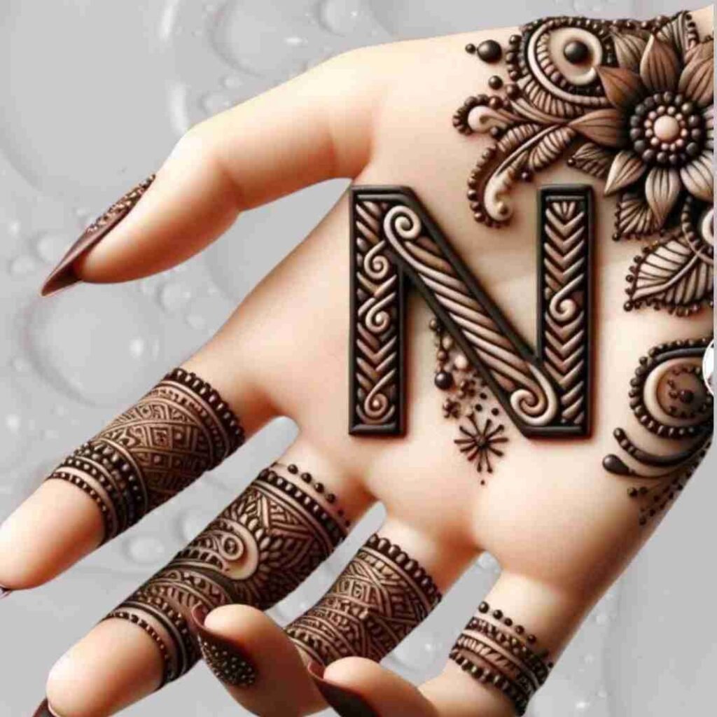 Henna Tattoo Mehndi Design Simple