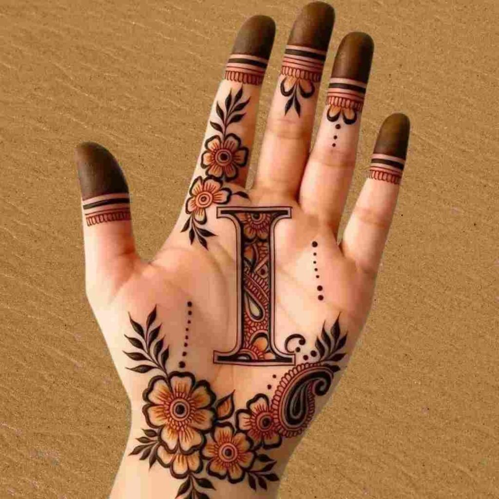 Henna Tattoo Mehndi Design Simple