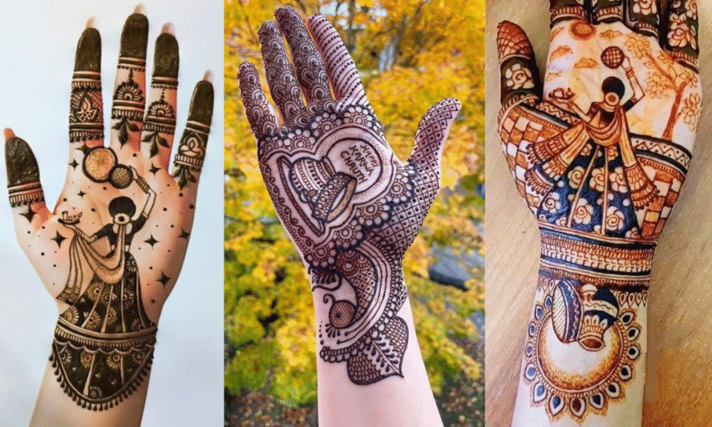 Karwa Chauth Mehndi Design