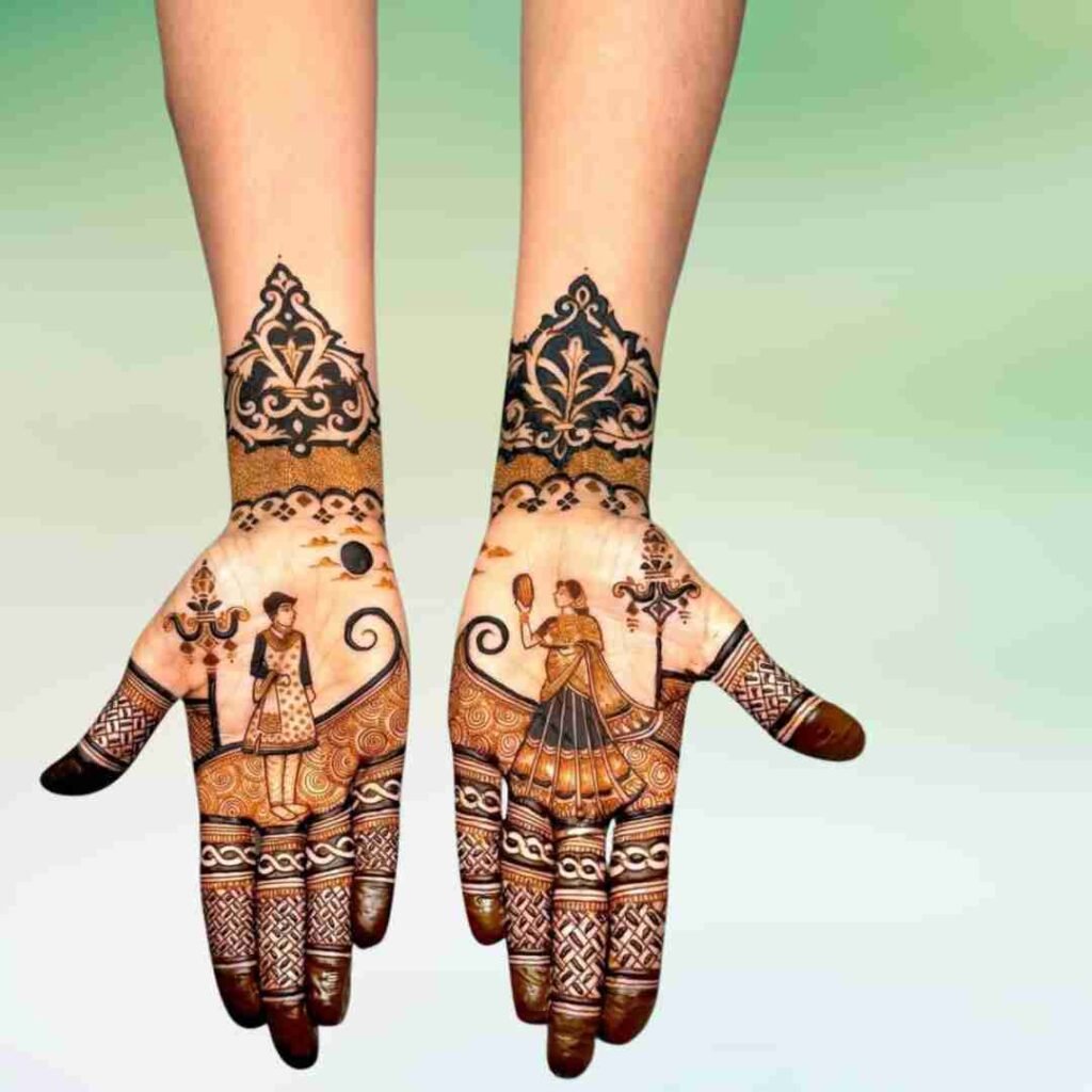 Karwa Chauth Mehndi Design Images