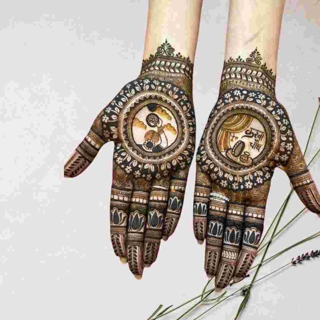 Karwa Chauth Mehndi Design