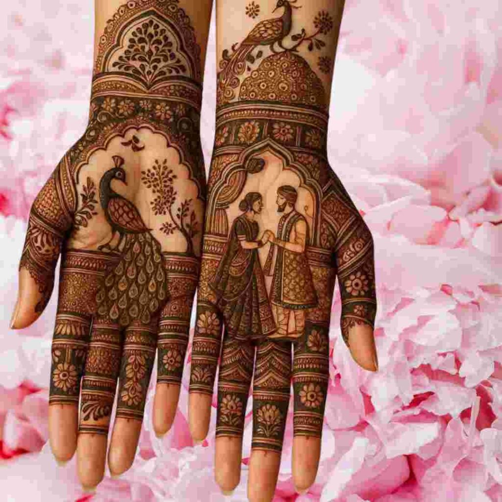 Karwa Chauth Mehndi Design Images