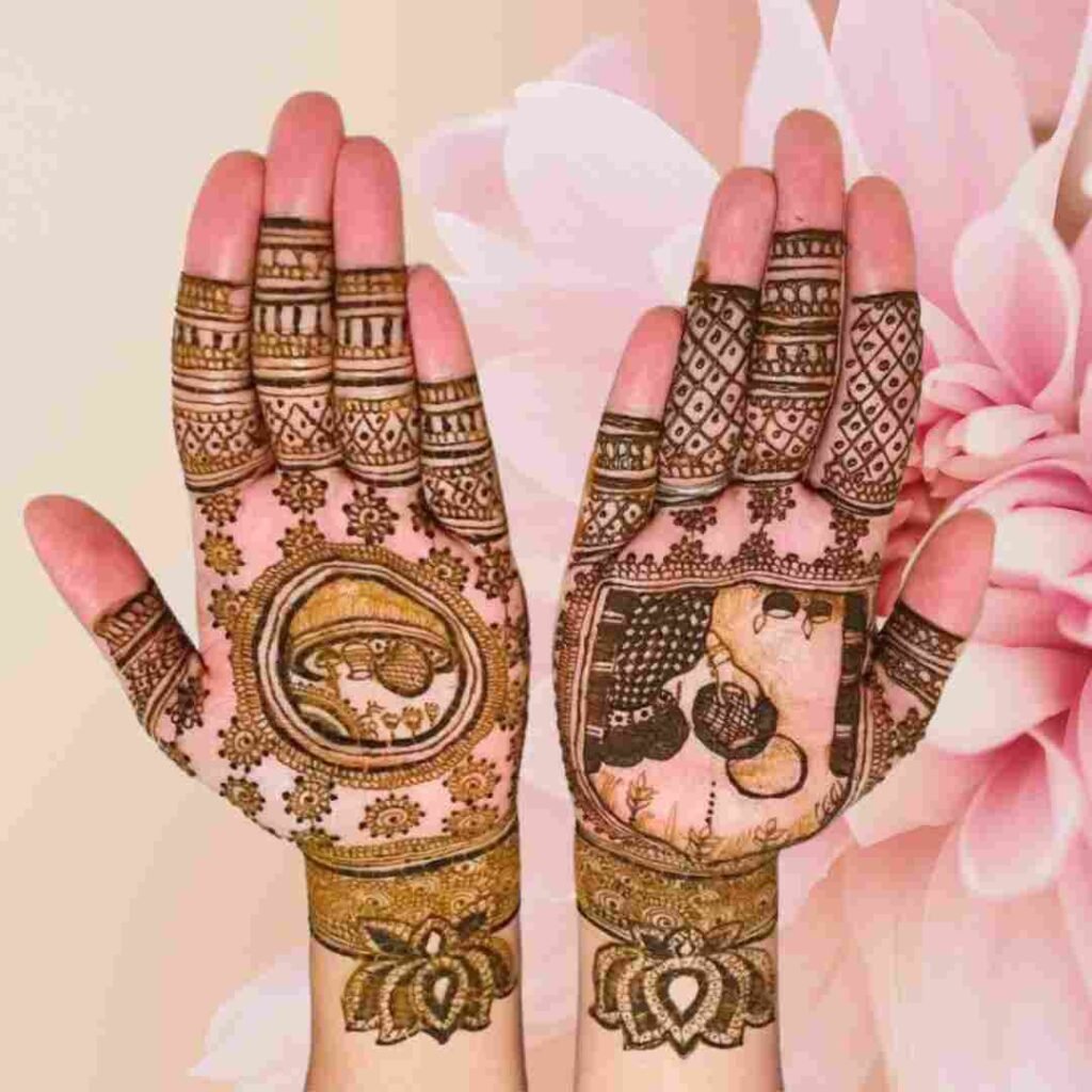 Karwa Chauth Mehndi Design Simple
