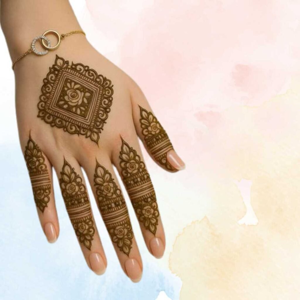 Karwa Chauth Mehndi Design