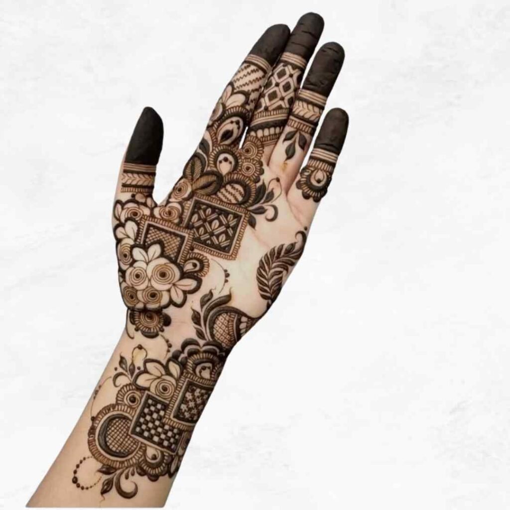 Simple Khafif Mehndi Design