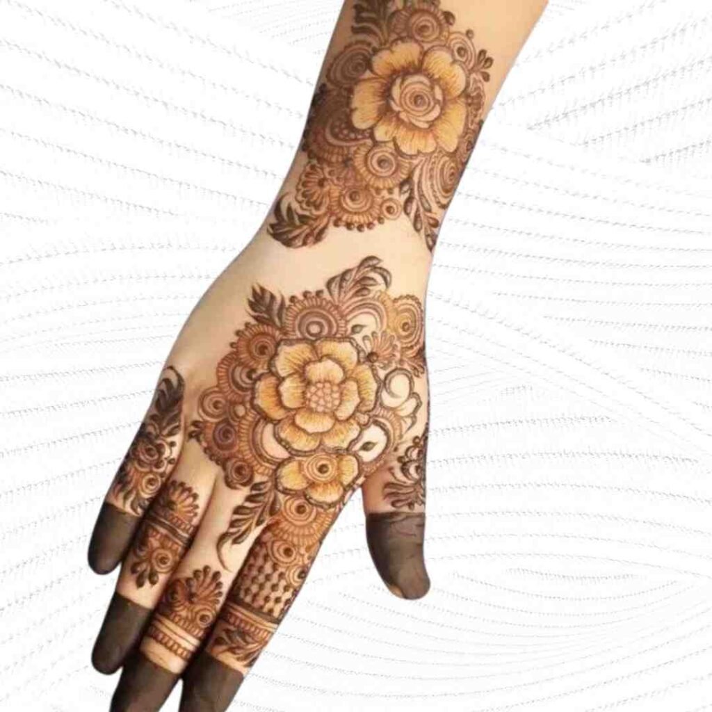 Khafif Mehndi Design 