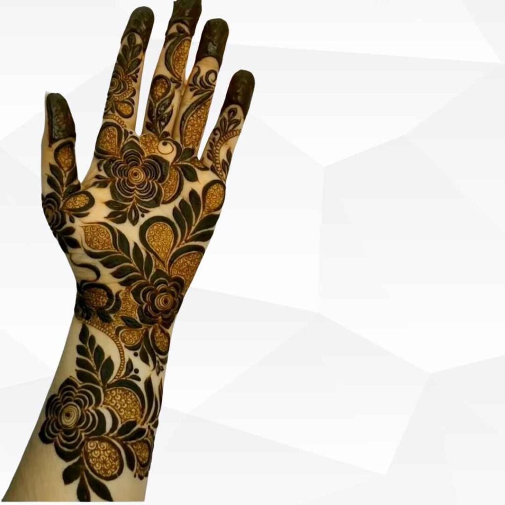 Khafif Mehndi Design 