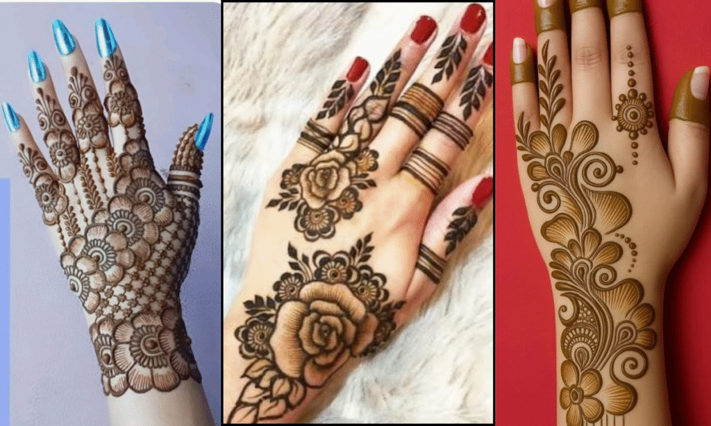 Mehndi Design Back Hand