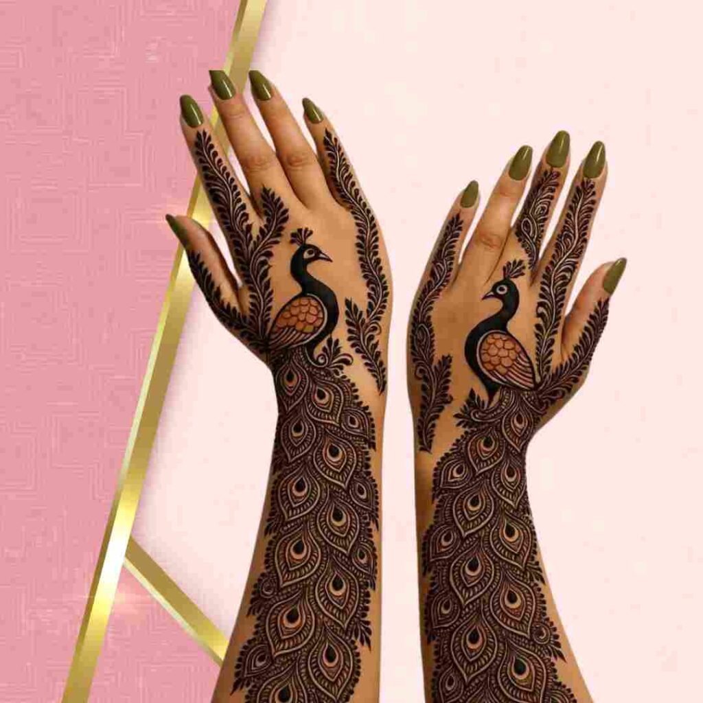 Easy Mehndi Design Back Hand