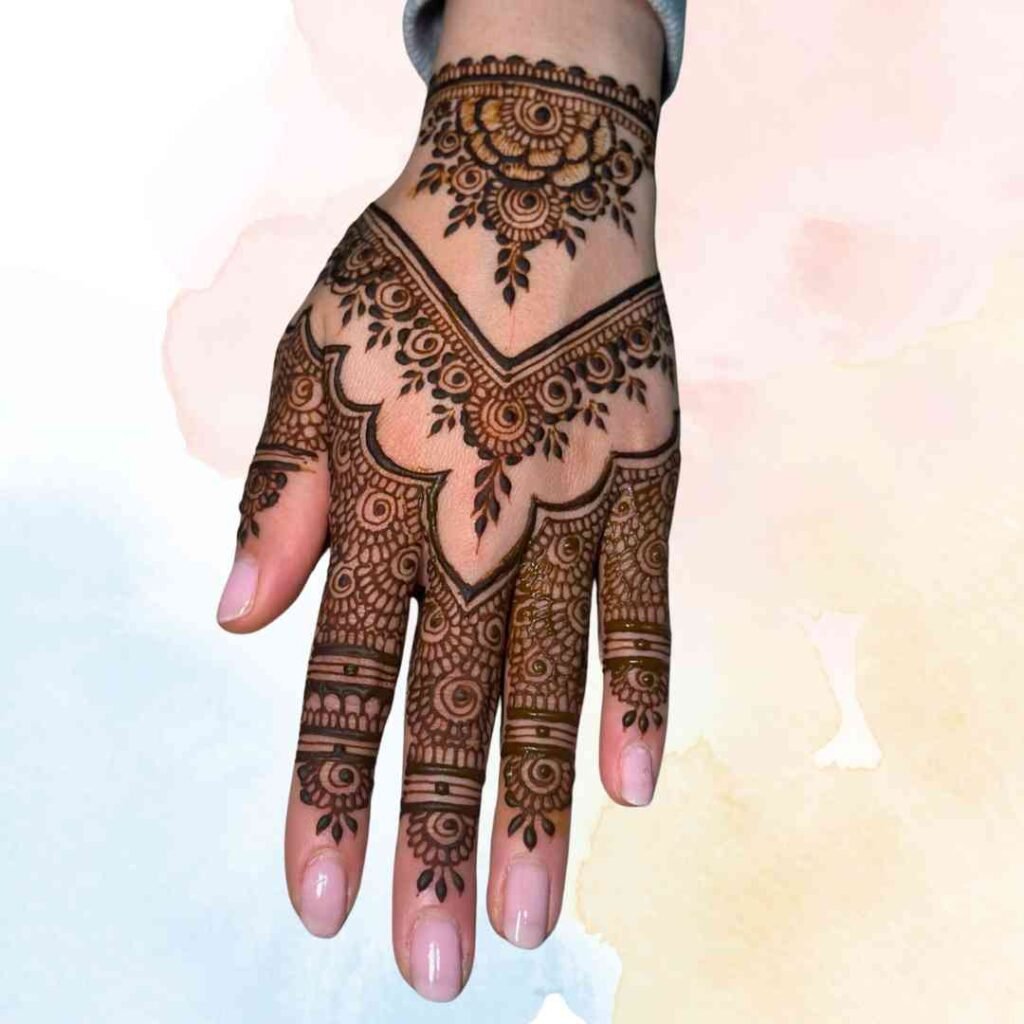 Mehndi Design Back Hand