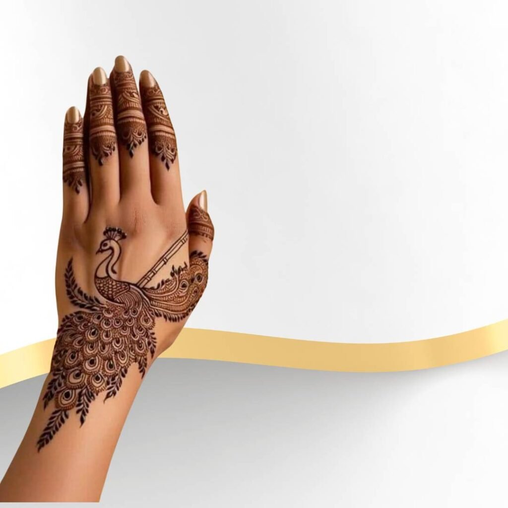 Easy Mehndi Design Back Hand
