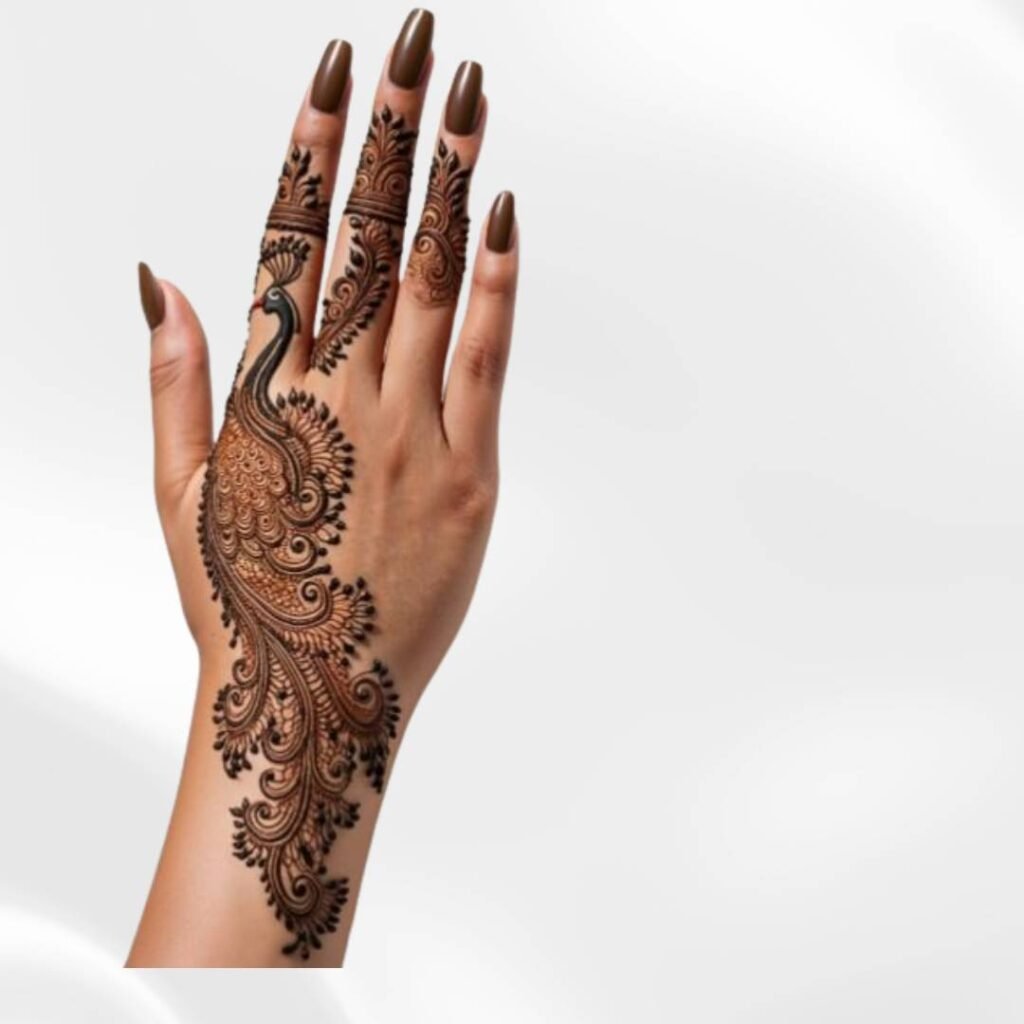 Easy Mehndi Design Back Hand