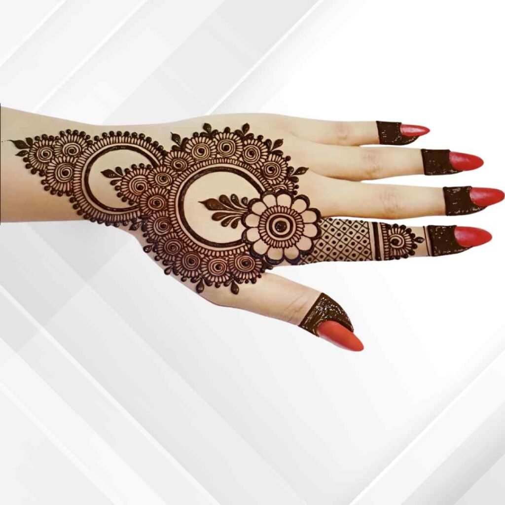 Arabic Mehndi Design Back Hand