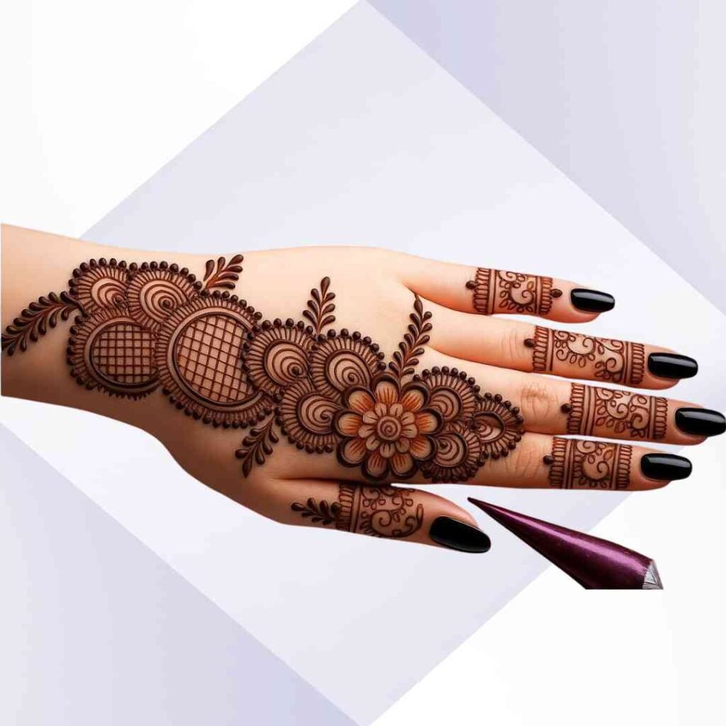 Arabic Mehndi Design Back Hand