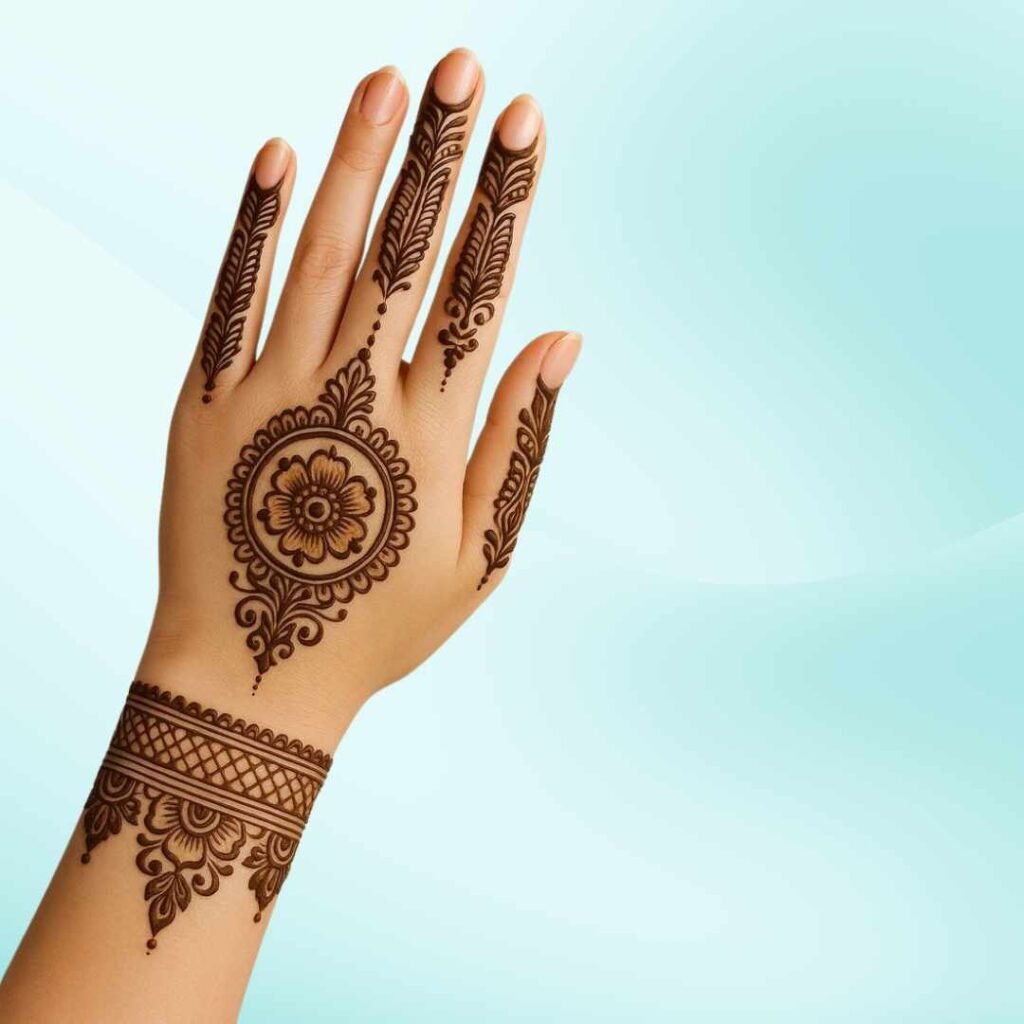 Mehndi Design Back Hand