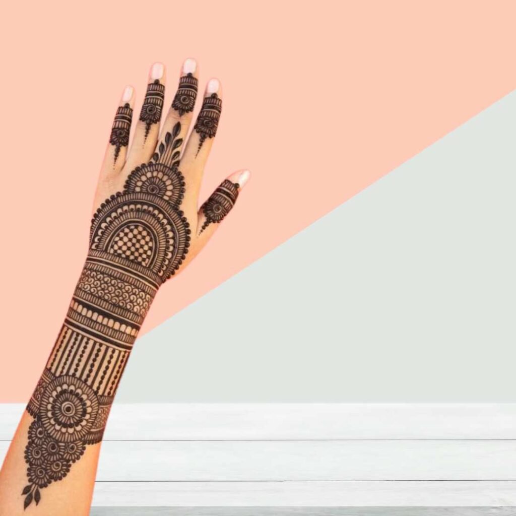 Mehndi Design Back Hand