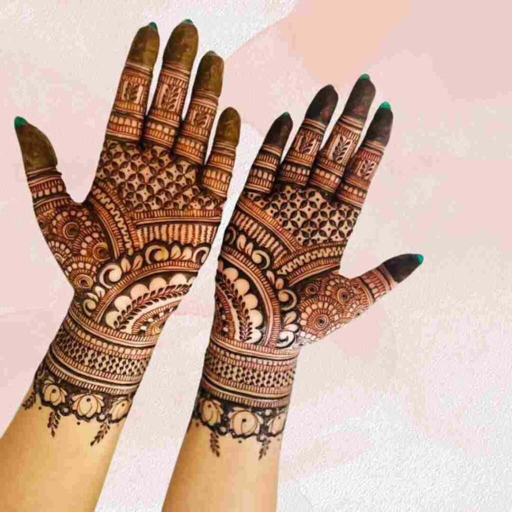 Mehndi Design Front HandMehndi Design Front Hand