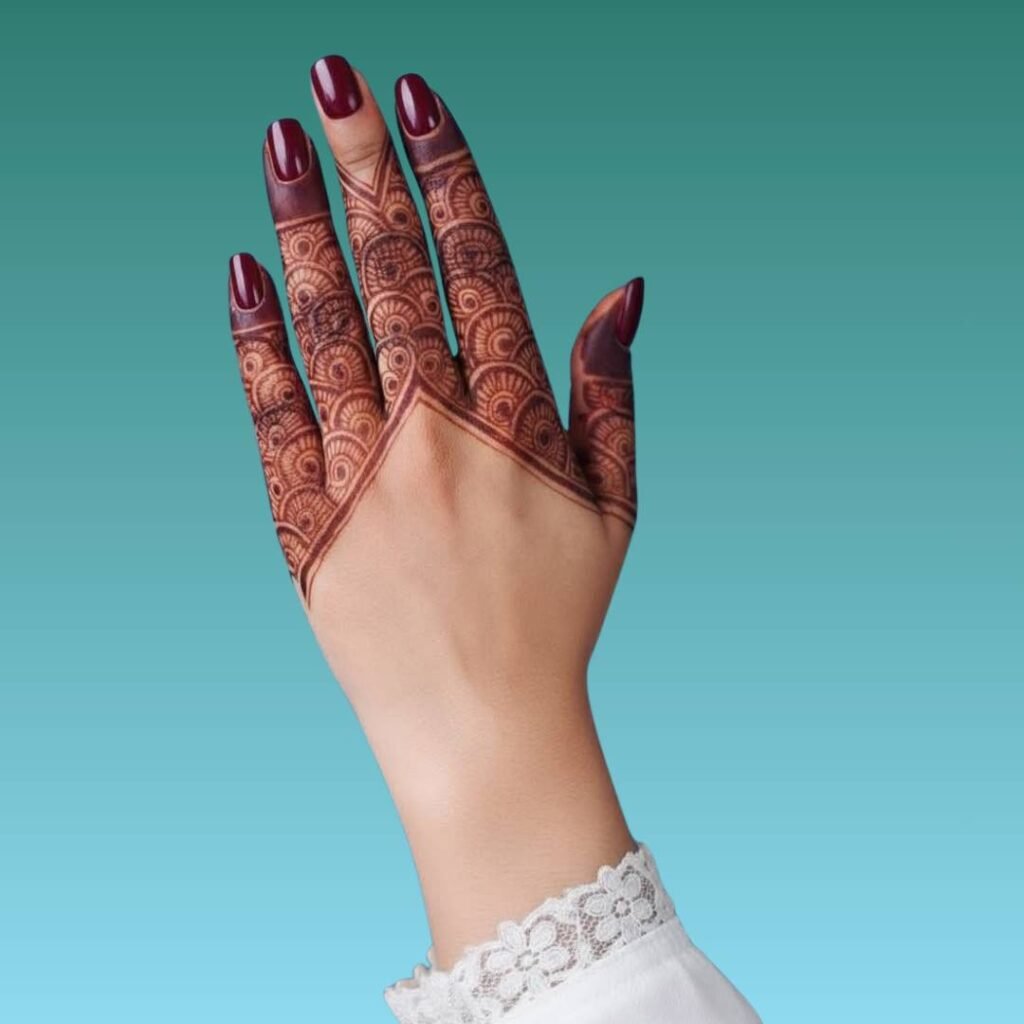 Simple Minimal Mehndi Design