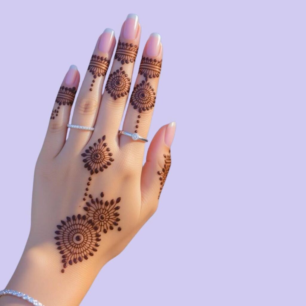 Simple Minimal Mehndi Design