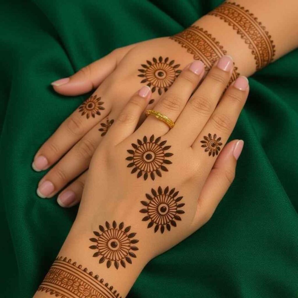 Simple Minimal Mehndi Design