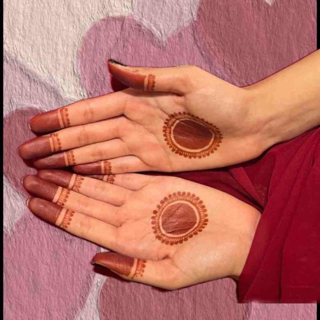 Simple Minimal Mehndi Design