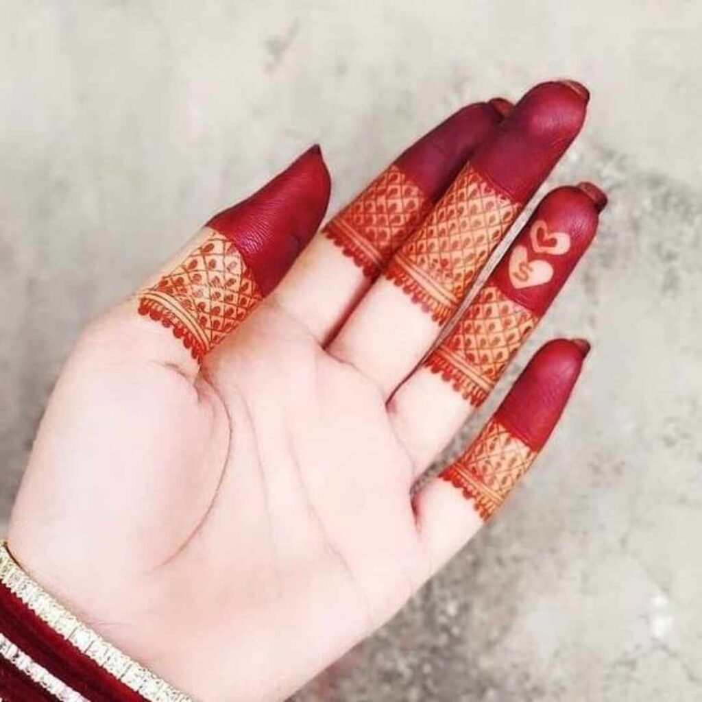 Simple Minimal Mehndi Design