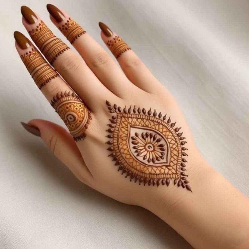 Simple Minimal Mehndi Design