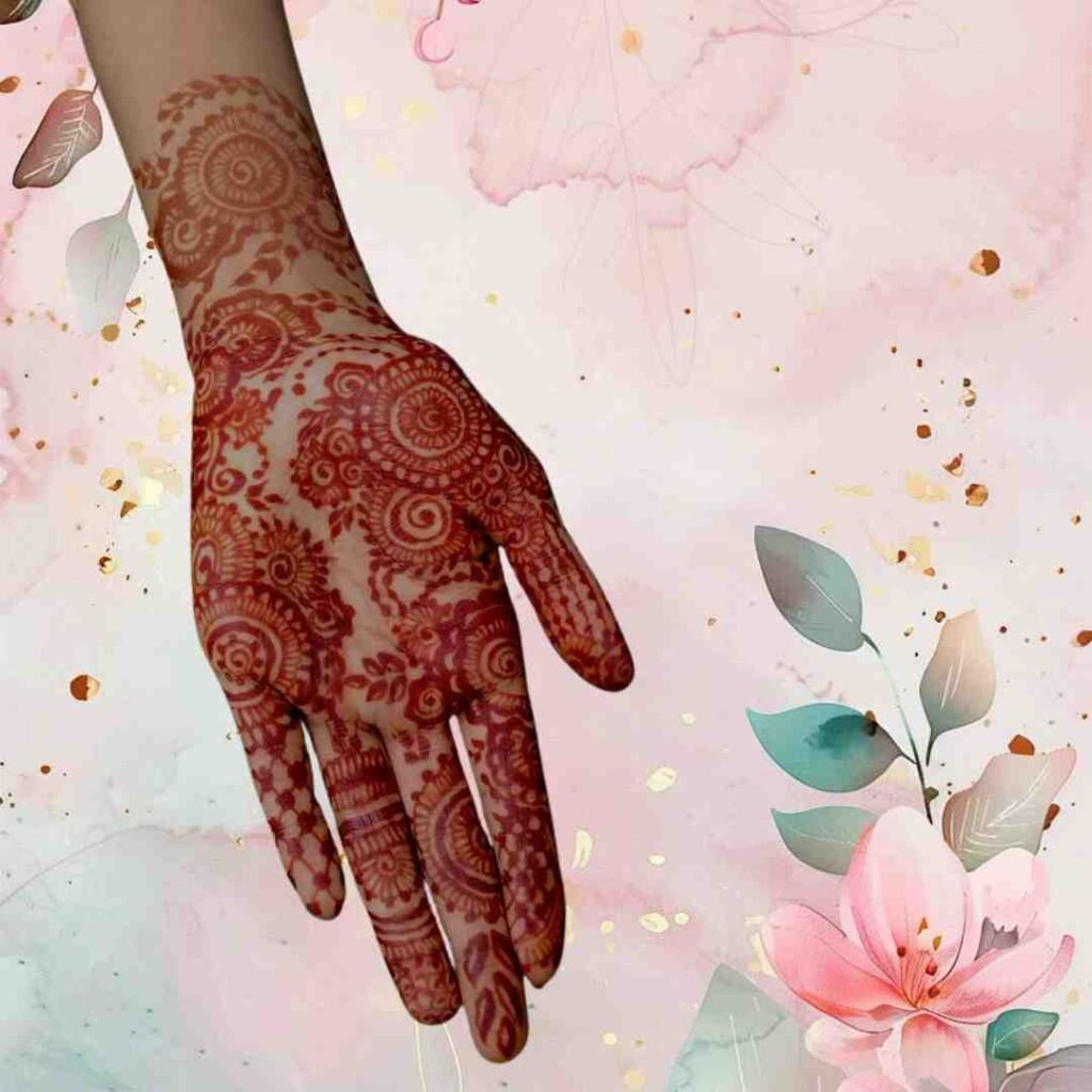 Tikki Mehndi Design Back Hand