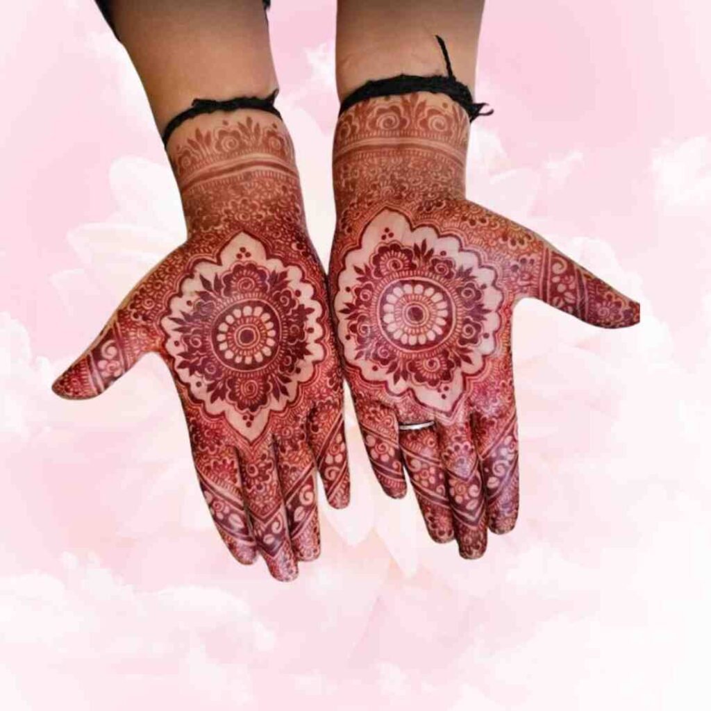 Tikki Mehndi Design Back Hand