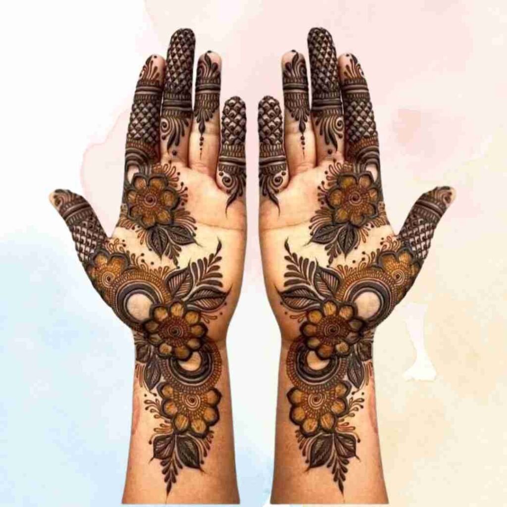 Palm Mehndi Design 