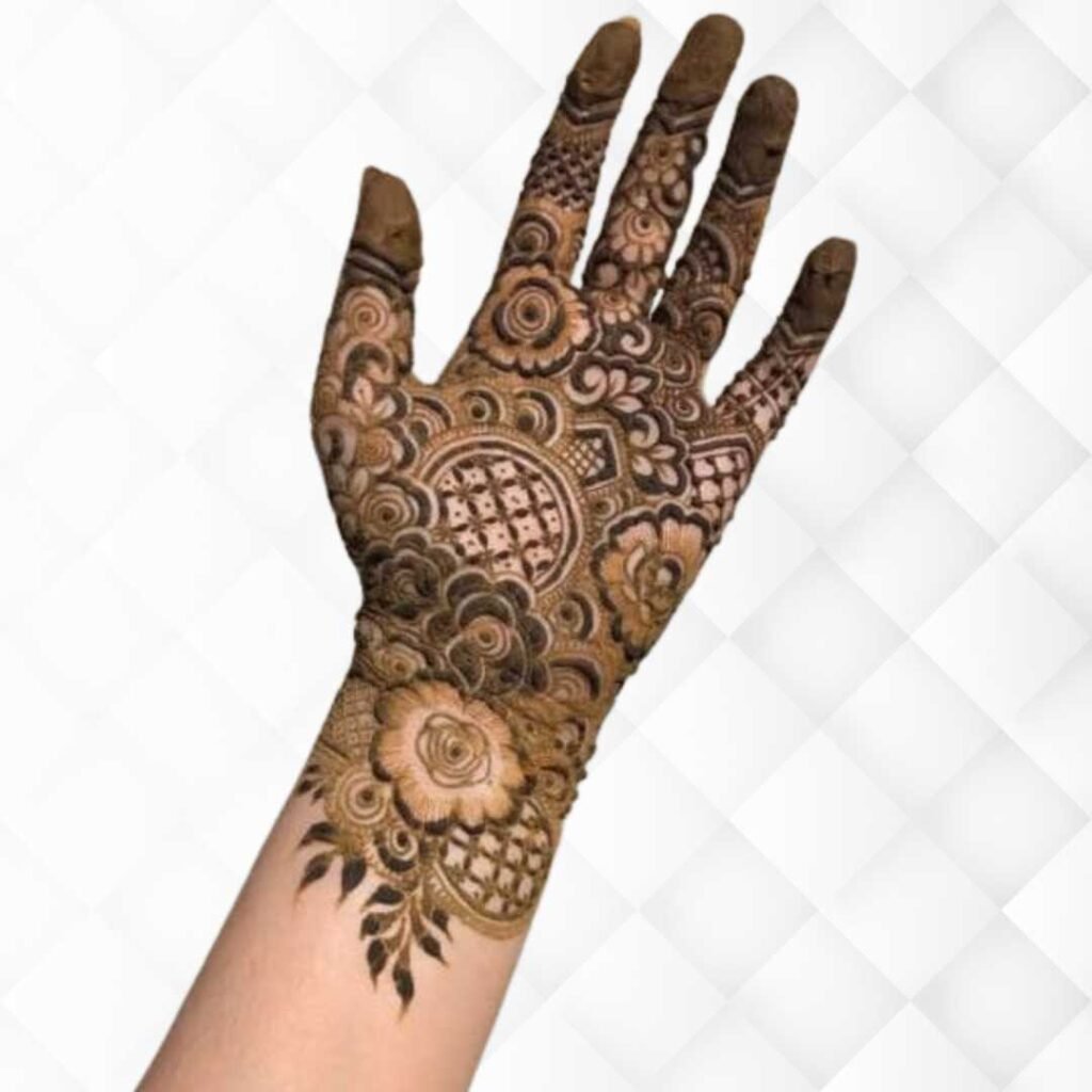 Palm Mehndi Design 