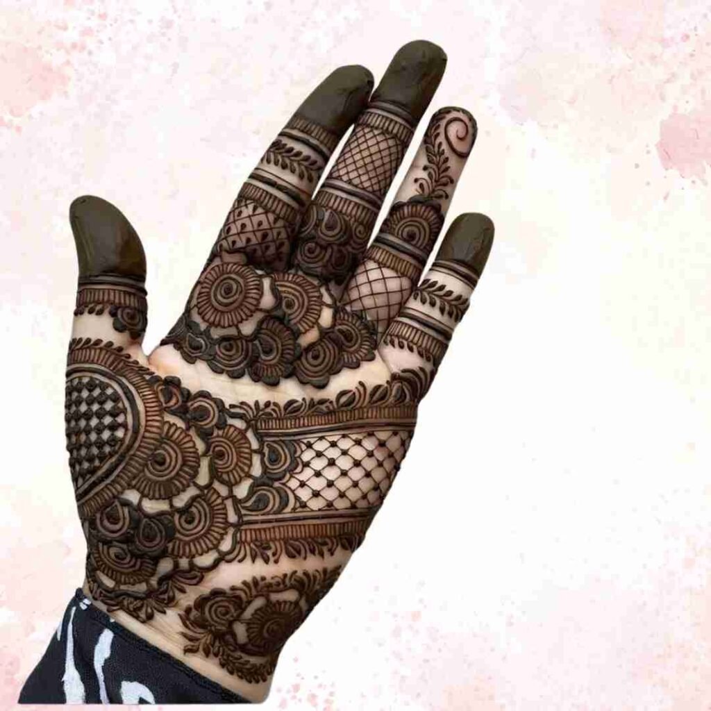 Palm Mehndi Design 
