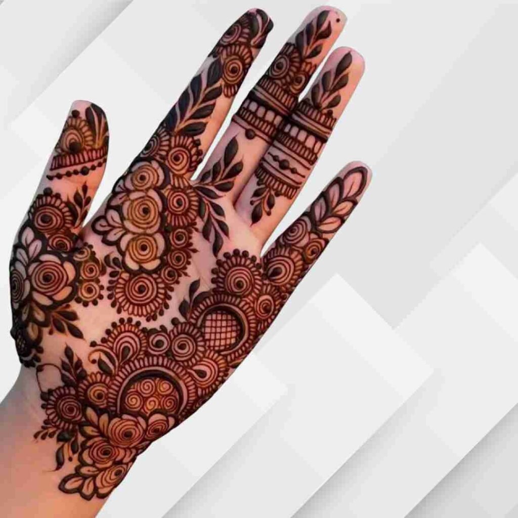 Palm Mehndi Design 