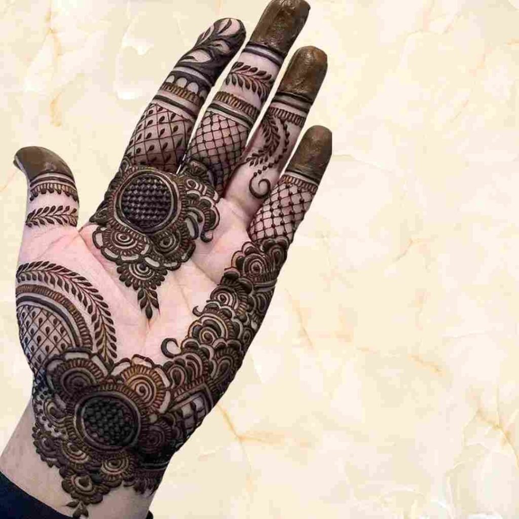Palm Mehndi Design 