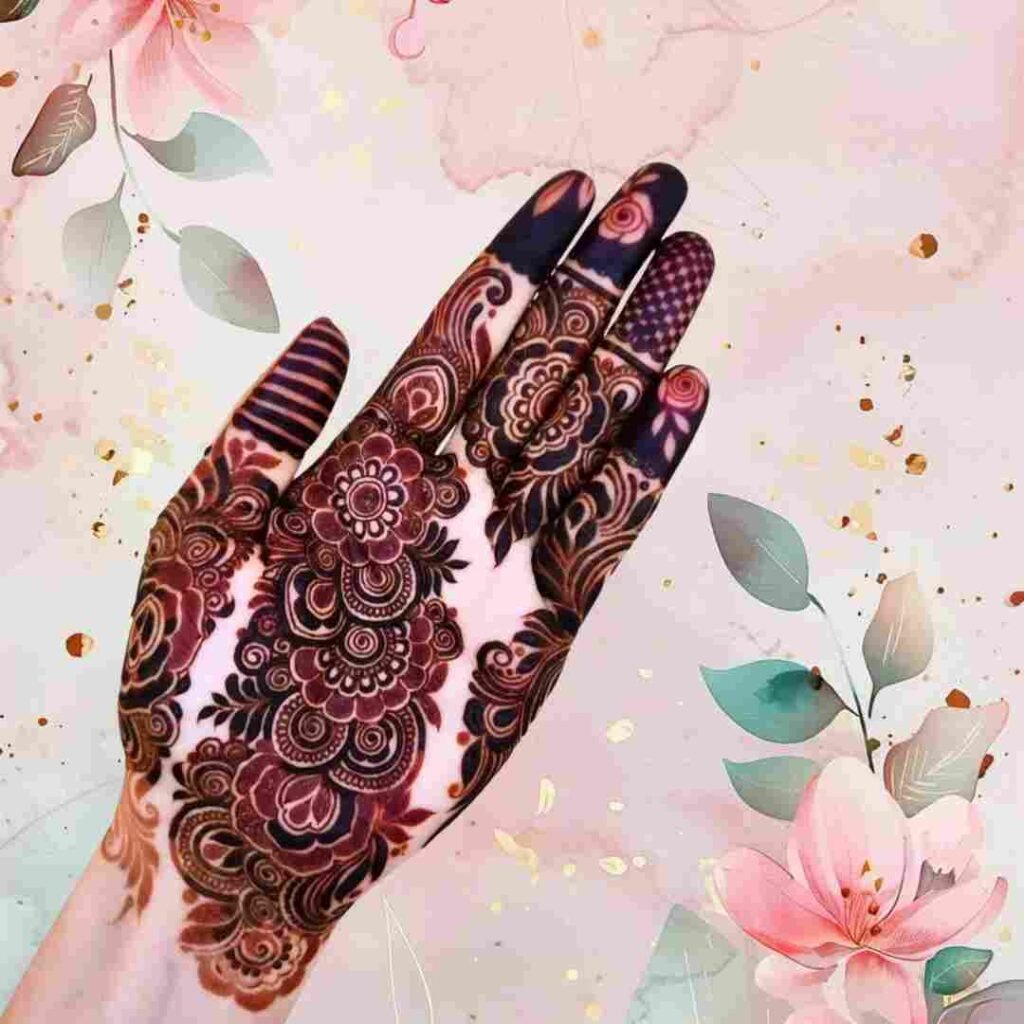 Palm Mehndi Design 