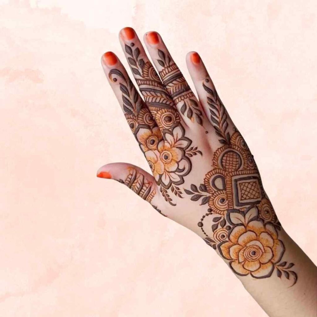 Rabeeca Khan Mehndi Design