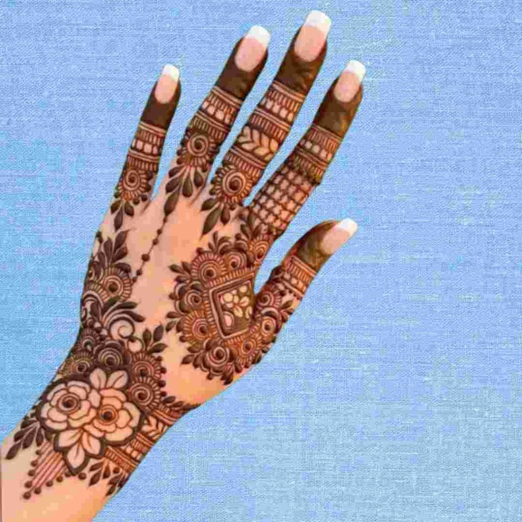 Rabeeca Khan Mehndi Design