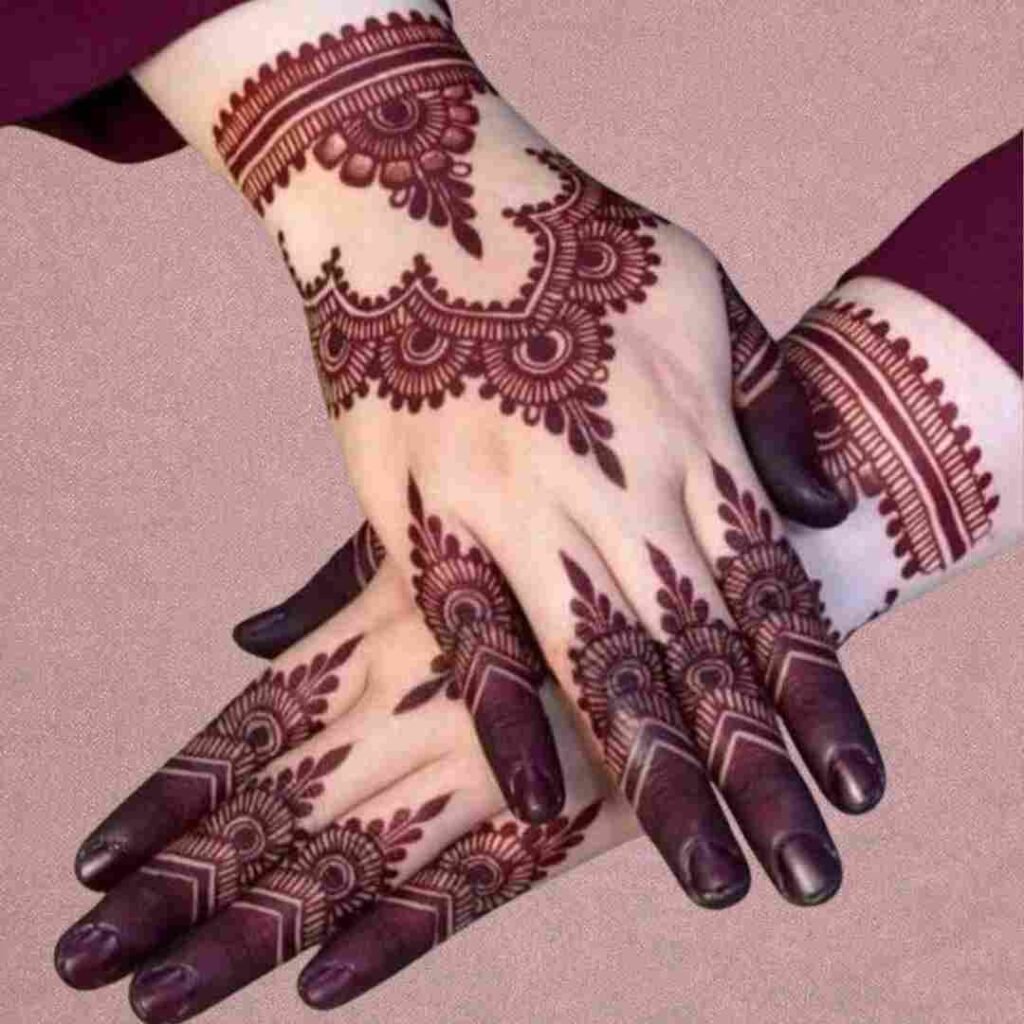 Easy Rabeeca Khan Mehndi Design